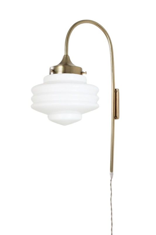 Vegglampe  Valter Messing/Opal Hvit
