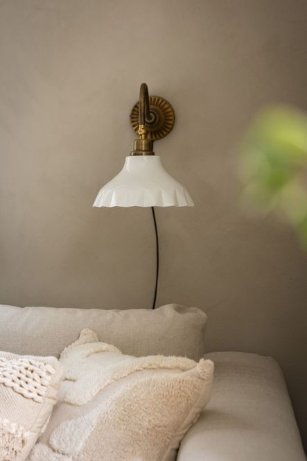 Hovedbilde Vegglampe Lorens Hvit