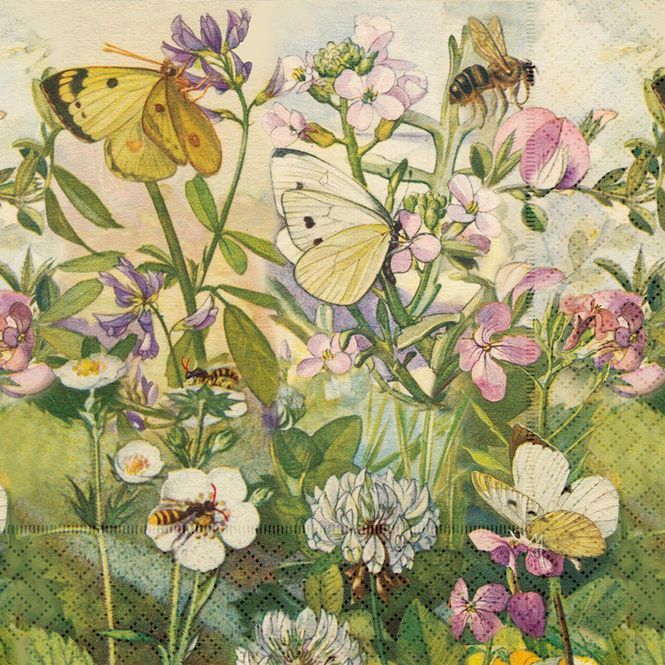 Bilde av Servietter Blomster