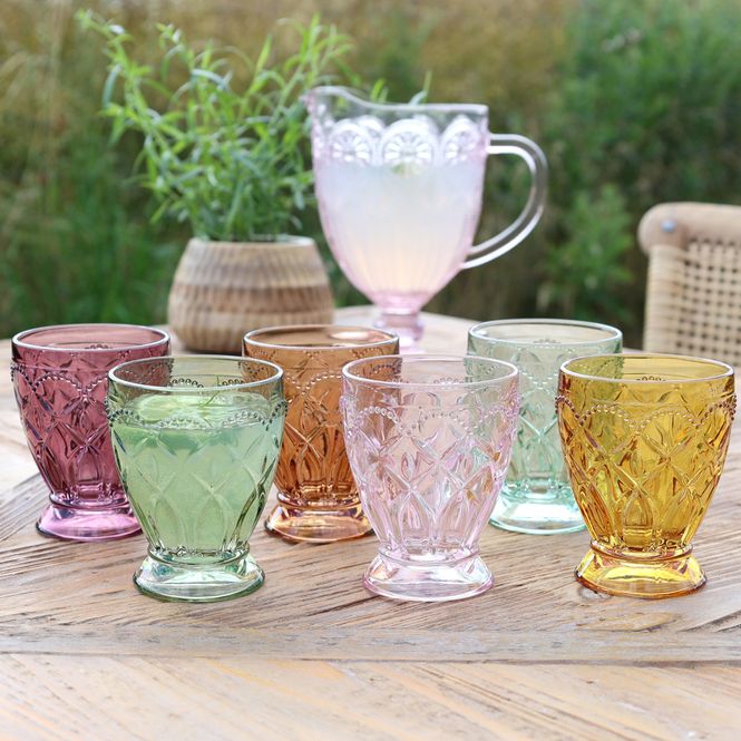 Hovedbilde Saint-Émilion Glass m. mønster Sett a ...